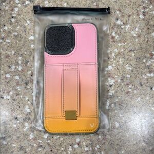 Gradient Pink and Orange iPhone 13 Pro Max Case
